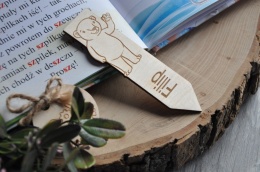 Zakładka do książki - dziecięca miś ZDG-01