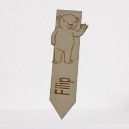 Zakładka do książki - dziecięca miś ZDG-01