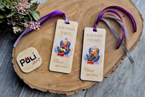 Zakładka do książki - Babcia i Dziadek ZBID-01dz