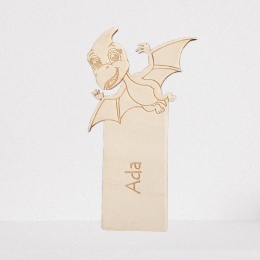 Zakładka do książki - dziecięca dinozaur pteranodon ZDG-08