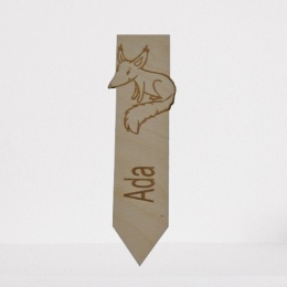 Zakładka do książki - dziecięca lisek ZDG-02