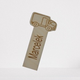 Zakładka do książki - dziecięca ciężarówka ZDG-06