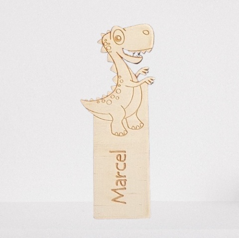 Zakładka do książki - dziecięca dinozaur T-Rex ZDG-09