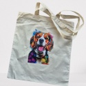 Torba bawełniana z nadrukiem "Beagle" TBB-03